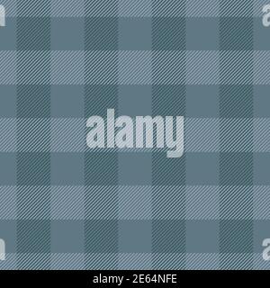 Grey lumberjack plaid pattern. Seamless vector pattern. Simple vintage textile design. Stock Vector