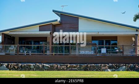 Mackay, Queensland, Australia - January 2021: Residential apartments with sun decks for easy entertaining Stock Photo