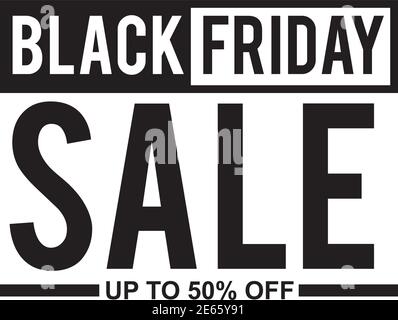 Black friday sales advertisement emblem design vector template illustration Stock Vector