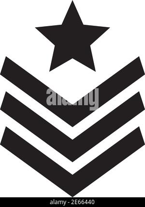 Military emblem logo design inspiration vector template
