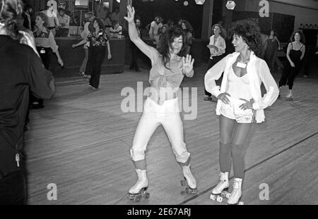 Flippers Roller Boogie Palace, Los Angeles, CA., USA Stock Photo