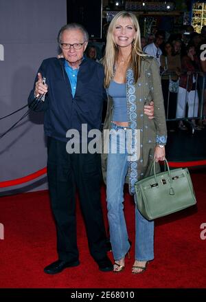 Los Angeles, USA. 17th Sep, 2003. KingLarry wife041 Credit: Tsuni/USA/Alamy Live News Stock Photo