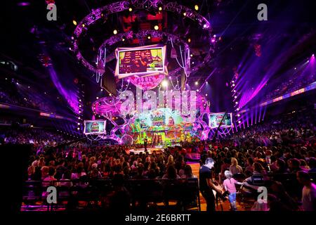General view of the 27th Annual Kids' Choice Awards in Los Angeles, California March 29, 2014.  REUTERS/Mario Anzouni  (UNITED STATES  Tags: ENTERTAINMENT)(KIDSCHOICE-SHOW)