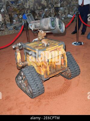 at the World premiere of Wall-E held at the Greek Theater in Griffith Park.CA..06,21,08 Stock Photo