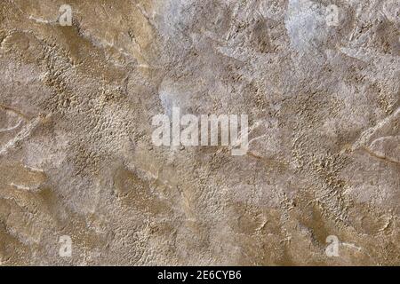 Concrete texture - close-up on a fragment of the old concrete floor Stock Photo