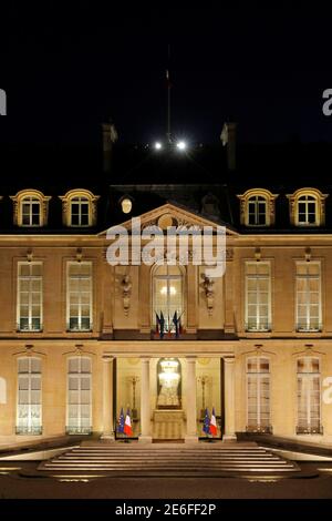 General view of the Elysee Palace, the French President's official residence, in Paris, France, March 28, 2017. Picture taken March 28, 2017.  REUTERS/Philippe Wojazer