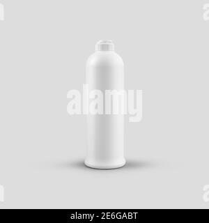 Matte Detergent Bottle Mockup Use Include PSD