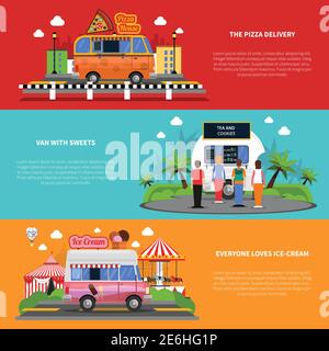 Sweets banners horizontal Stock Vector Image & Art - Alamy