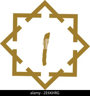 Letter i logo. Alphabet logotype vector design Stock Vector