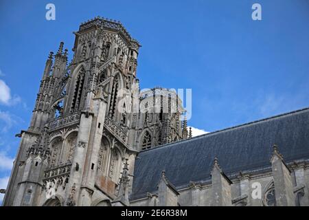 Cathédrale St-Etienne at Toul, Lorraine France Stock Photo