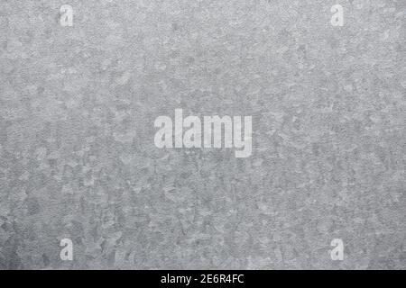 Galvanised steel plate. Galvanized steel plate. Stock Photo