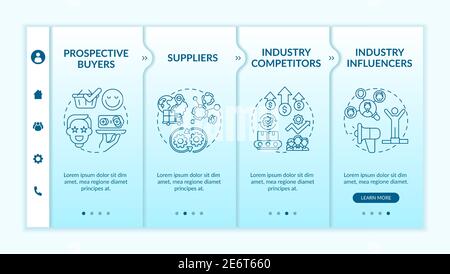 Collaborative creation participants onboarding vector template Stock Vector