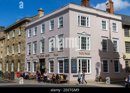 Kings Arms Pub Oxford England UK Stock Photo - Alamy