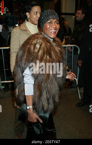 NEW YORK, NY- NOV 14: Cicely Tyson arrives for the opening night of Def Poetry Jam On Broadway held at the Longacre Theatre, on November 14, 2002, in New York City. Credit: Joseph Marzullo/MediaPunch Stock Photo