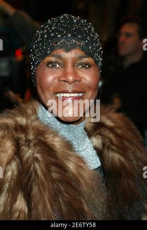 NEW YORK, NY- NOV 14: Cicely Tyson arrives for the opening night of Def Poetry Jam On Broadway held at the Longacre Theatre, on November 14, 2002, in New York City. Credit: Joseph Marzullo/MediaPunch Stock Photo