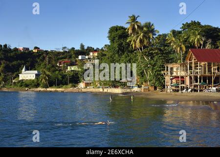 Caribbean, Dominica Island, Toucari Bay north of Portsmouth Stock Photo