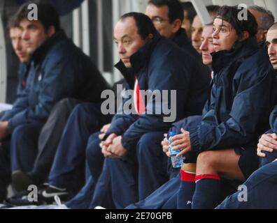 PSG's Marcelo Gallardo during the French Cup first round soccer, Paris  Saint Germain vs Nimes Olympique at the Parc des Princes Stadium in Paris,  France on January 7, 2007. PSG won 3-0.