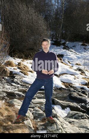 French actor Antoine de Caunes poses during the 10th International Comedy Festival at l'Alpe d'Huez, France on January 19, 2007 Photo by Guignebourg-Guibbaud/ABACAPRESS.COM Stock Photo
