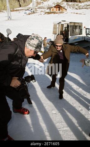 French actor Antoine de Caunes pictured during the 10th international comedy film festival at l'Alpe d'Huez, France, on January 20, 2007. Photo by Guibbaud-Guignebourg/ABACAPRESS.COM Stock Photo