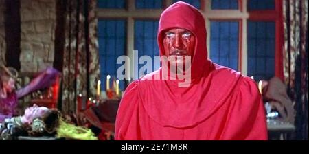 THE MASQUE OF THE RED DEATH 1964  Anglo-Amalgamated film with Vincent Price Stock Photo