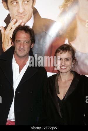 Vincent Lindon and Sandrine Bonnaire attend the premiere of the film ...