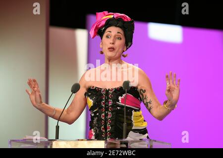 Spanish actress Rossy de Palma during the 32nd Cesar awards ceremony held at the Theatre du Chatelet in Paris, France, on February 24, 2007. Photo by Guignebourg-Nebinger/ABACAPRESS.COM Stock Photo