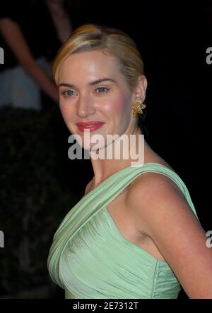 Kate Winslet attends the 2007 Vanity Fair Oscar Party Hosted by Graydon Carter held, at Morton's in Los Angeles, CA, USA on February 25, 2007. Photo by Hahn-Khayat-Douliery/ABACAPRESS.COM Stock Photo