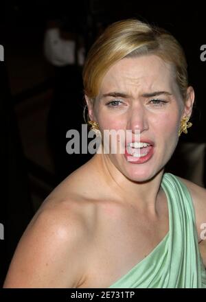 Kate Winslet attends the 2007 Vanity Fair Oscar Party Hosted by Graydon Carter held, at Morton's in Los Angeles, CA, USA on February 25, 2007. Photo by Hahn-Khayat-Douliery/ABACAPRESS.COM Stock Photo