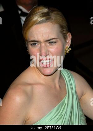 Kate Winslet attends the 2007 Vanity Fair Oscar Party Hosted by Graydon Carter held, at Morton's in Los Angeles, CA, USA on February 25, 2007. Photo by Hahn-Khayat-Douliery/ABACAPRESS.COM Stock Photo