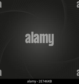 Stylish black and grey swirl background Stock Vector