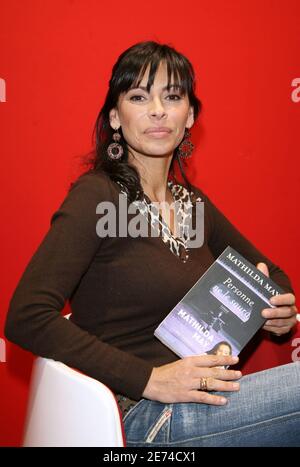 French actress Mathilda May during the inauguration of the new Magic