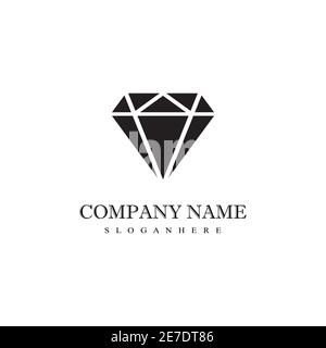 Diamond Logo Template vector symbol nature Stock Vector
