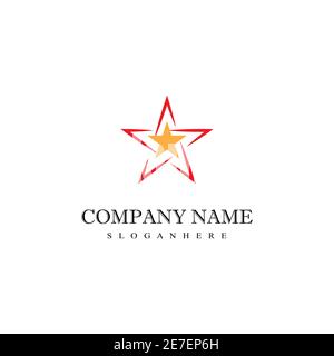 Star icon Template vector illustration design Stock Vector