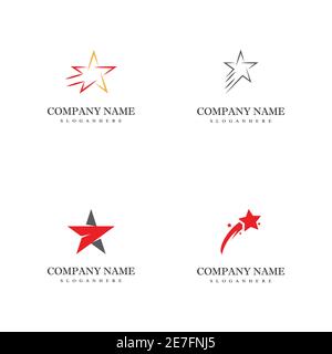 Star icon Template vector illustration design Stock Vector