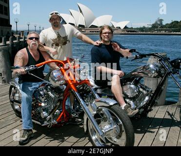 Custom Orange County Chopper motorcycle engine detail Stock Photo - Alamy