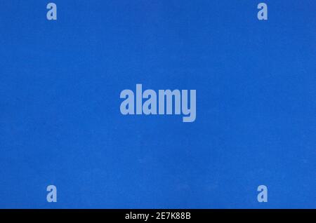 Texture of blue velvet paper in macro scale Stock Photo
