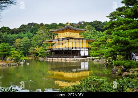 Kinkakuji Golden Pavilion Kyoto Japan Stock Photo - Alamy