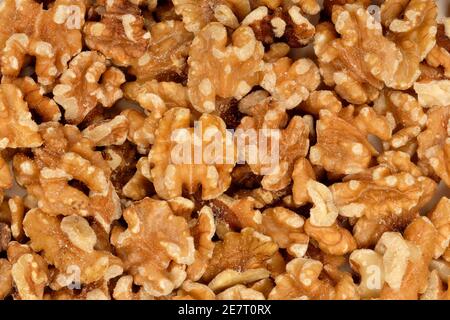 Walnut kernels Stock Photo