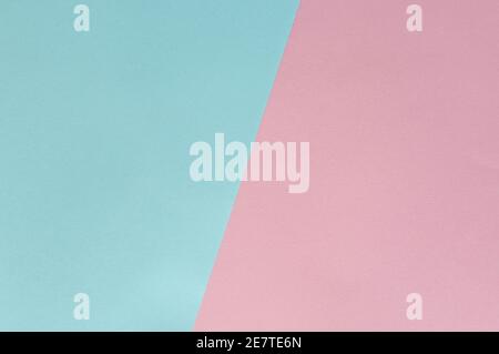 Pink and blue colored tinted paper seets background. Stock Photo