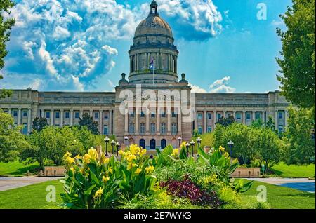 Kentucky state capitol building Stock Photo