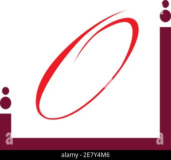 Letter O Business corporate abstract unity vector logo design template Letter O Logo Template vector icon design Stock Vector