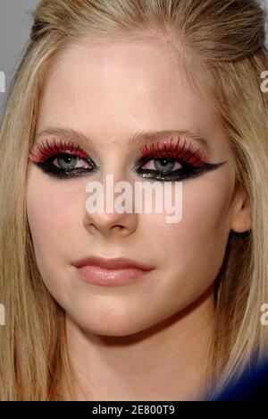 'Recording artist Avril Lavigne attends her ''The Best Damn Thing'' Album Release Party held at The Box on April 17, 2007 in New York City, USA. Photo by Gregorio Binuya/ABACAUSA.COM' Stock Photo