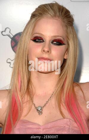 'Recording artist Avril Lavigne attends her ''The Best Damn Thing'' Album Release Party held at The Box on April 17, 2007 in New York City, USA. Photo by Gregorio Binuya/ABACAUSA.COM' Stock Photo