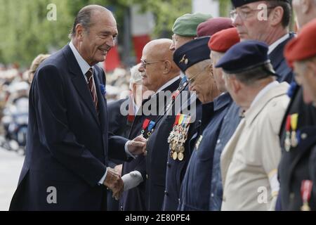 62nd anniversary of the end of WW II - Paris Stock Photo