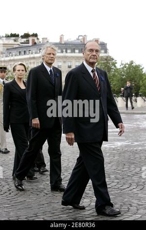 62nd anniversary of the end of WW II - Paris Stock Photo