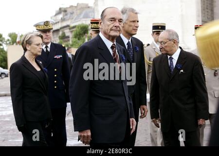 62nd anniversary of the end of WW II - Paris Stock Photo