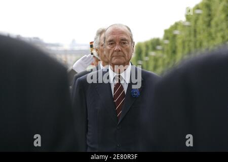 62nd anniversary of the end of WW II - Paris Stock Photo