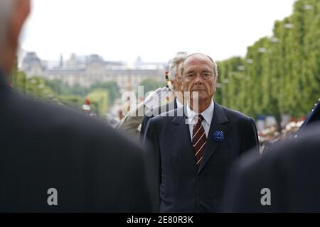 62nd anniversary of the end of WW II - Paris Stock Photo