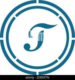 Letter T Business corporate abstract unity vector logo design template Letter T Logo Template vector icon design Stock Vector