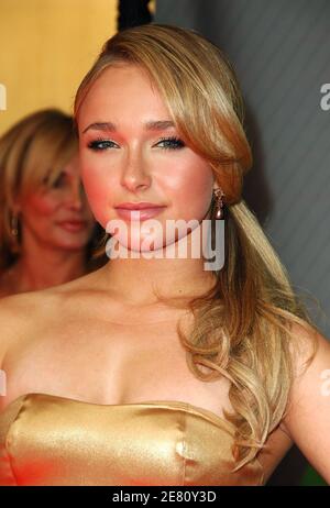 Actress Hayden Panettiere attends the NBC Upfronts held at the Radio City Music Hall in New York City, NY, USA on Monday, May 14, 2007. Photo by Gregorio Binuya/ABACAPRESS.COM Stock Photo
